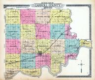 Carroll County Outline Map, Carroll County 1914